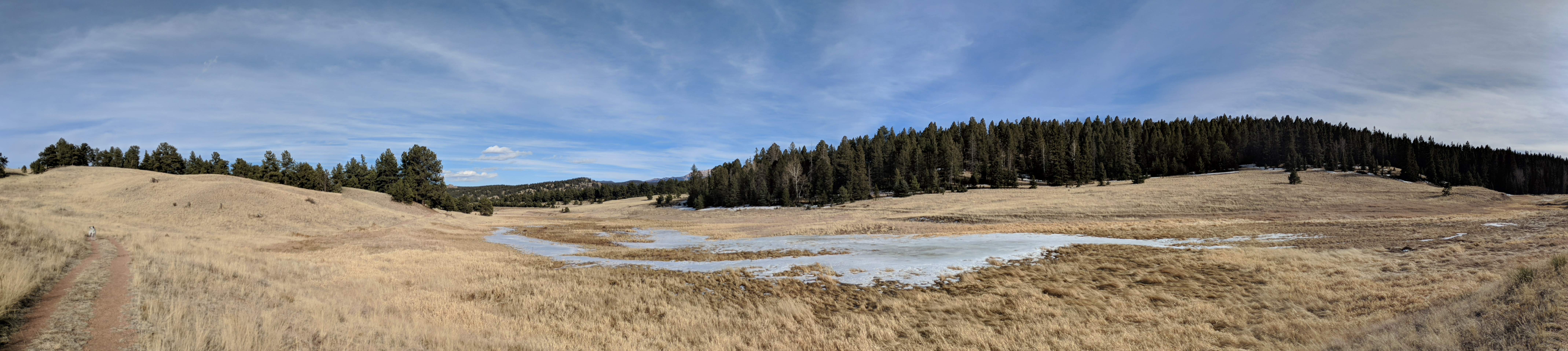 The Nature Place Colorado Property Site Winter