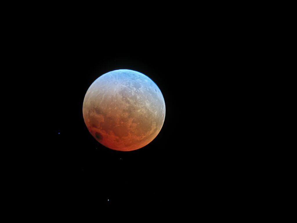 Full Lunar eclipse at The Nature Place